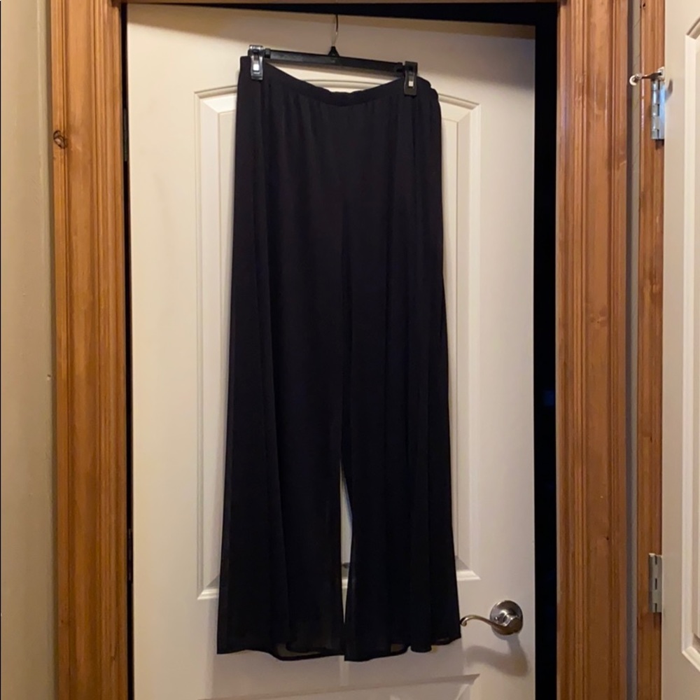 Black XL fun goucho pants!